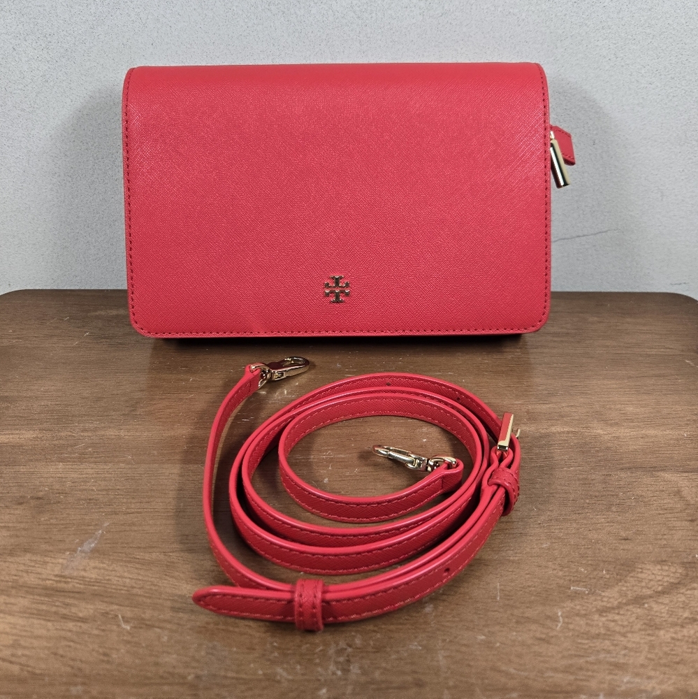 Tory Burch Red Crossbody Bag